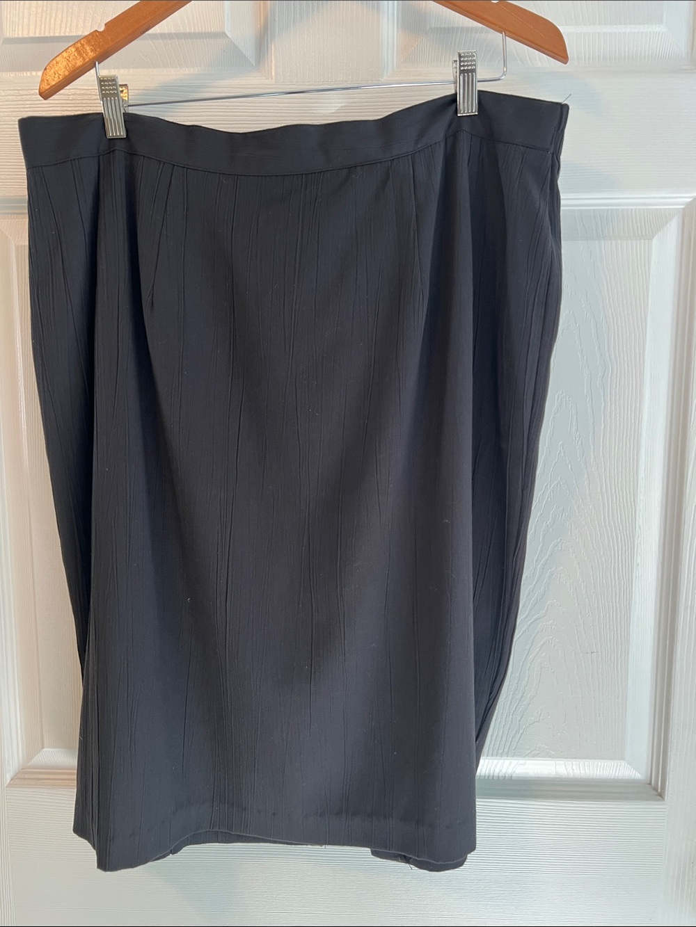 Claude Black pencil Skirt USA made.